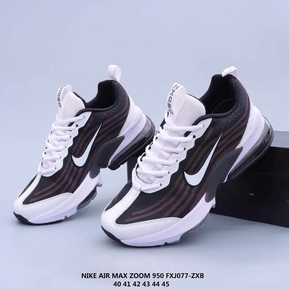 Nike Air Max Zoom 950 Black White Shoes - Click Image to Close